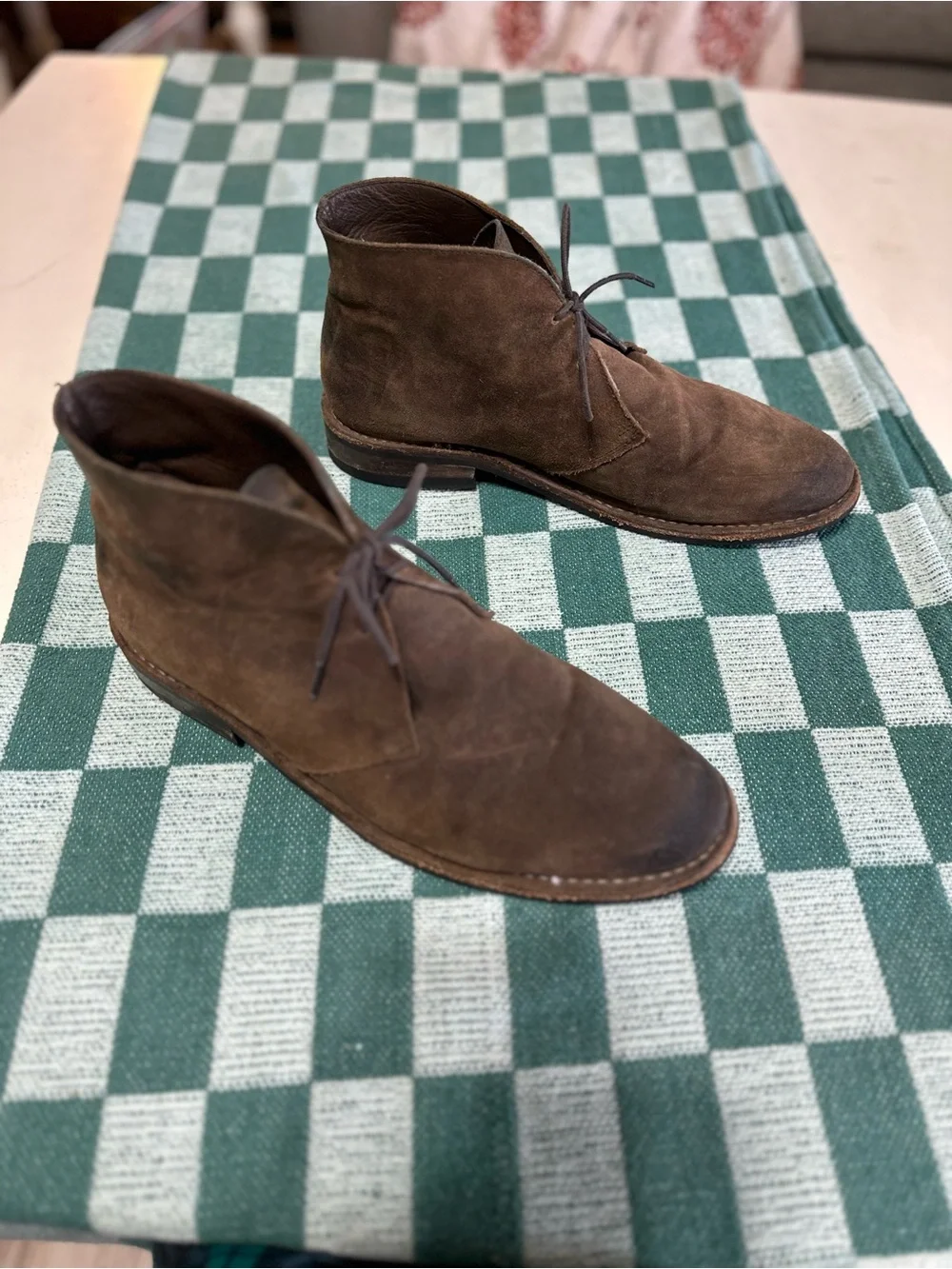 Mens Thursday Boot‎ Company Scout Chukka Boots in Mocha Brown Suede